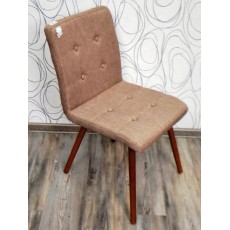 Čalouněná židle 19872A 82x43x55 cm dřevo textilie