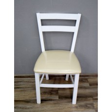 Jídelní židle 19410A 86x46x46 cm dřevo textilie