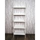 Knihovna regál na knihy WALL 20370A 190x67x36 cm dřevolaminát