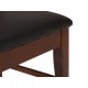 Jídelní židle BOLOGNA IV 20738A 100x50x44 cm dřevo imitace kůže