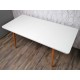 Jídelní stůl rozkládací LINDHOLM 17069A 76x90x140 cm MDF dub masiv
