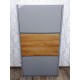 Botník předsíňový SANZA II 21438 A 123x68x25 cm MDF dřevolaminát dekor dub barva šedivá