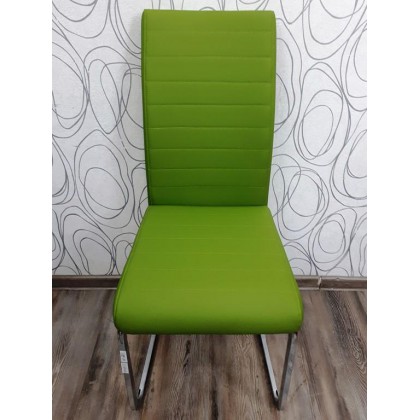 Jídelní židle 22294A 100x43x57 cm imitace kůže kov