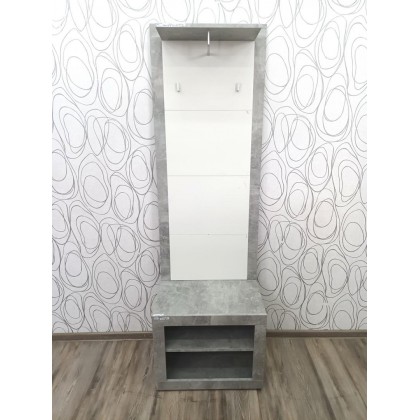 Věšák s botníkem ROGNAN 24675A 144x60x24 cm dřevolaminát MDF