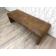 Lavice 24686A 47x155x55 cm textilie imitace kůže