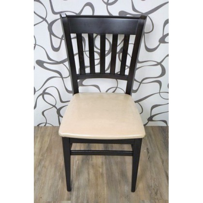 Čalouněná židle textilie/ dřevo (9894A)