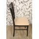 Čalouněná židle textilie/ dřevo (9894A)