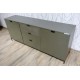 Luxusní komoda Harma II, retro 15507A, 74x180x46 cm, dřevolaminát