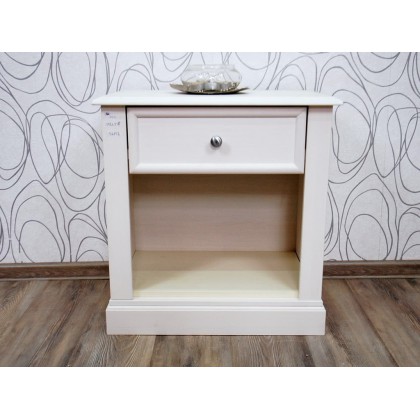 Noční stolek 15665A, 61x58x38 cm, dřevo masiv, dřevolaminát Noční stolek 15665A, 61x58x38 cm, dřevo masiv, dřevolaminát