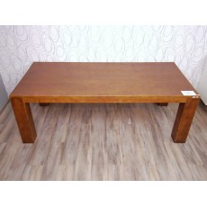 Jídelní stůl MOLLENDO 15603A, 76x220x100 cm, pinie masiv