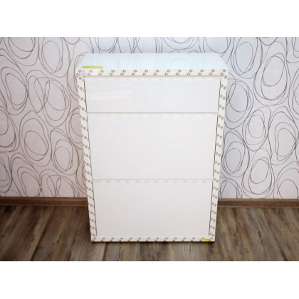 Botník DAYTONA II 15898A 101x70x34 cm, korpus plast, ostatní dřevolaminát