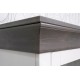 Vitrína BERGEN 16079A 164x108x45 cm borovice