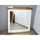Zrcadlo s patinou TANZANIA 16409A 80x80x6 cm mango