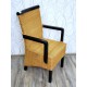 Jídelní židle s područkami ROMA II 19287A 97x52x56 cm dřevo pinie ratan